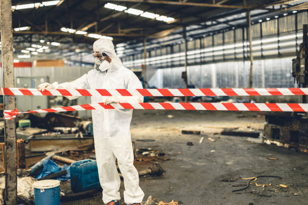 Professional Biohazard technician working in Winnebago, NE